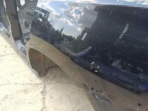 Quarter wing rear left BMW X3 G01 18 - on the body, black, pokes