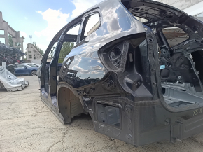 Quarter wing rear left BMW X3 G01 18 - on the body, black, pokes