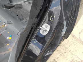 Quarter wing rear left BMW X3 G01 18 - on the body, black, pokes