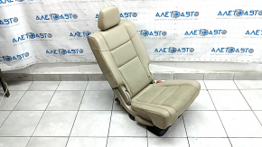 Right rear seat for a Jeep Grand Cherokee WK2 18-22, beige leather, scratches, dents, dry cleanable
