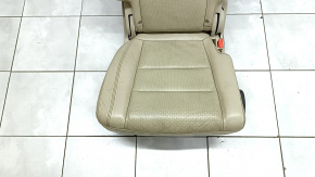 Right rear seat for a Jeep Grand Cherokee WK2 18-22, beige leather, scratches, dents, dry cleanable