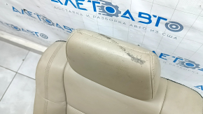 Right rear seat for a Jeep Grand Cherokee WK2 18-22, beige leather, scratches, dents, dry cleanable