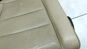 Right rear seat for a Jeep Grand Cherokee WK2 18-22, beige leather, scratches, dents, dry cleanable