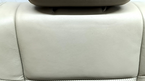 Right rear seat for a Jeep Grand Cherokee WK2 18-22, beige leather, scratches, dents, dry cleanable