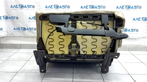 Left rear seat for a Jeep Grand Cherokee WK2 18-22, beige leather, dry-cleanable, with belt, dents, scratches