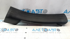 Jeep Cherokee KL 14-23 rear right door sill trim, black, scratches