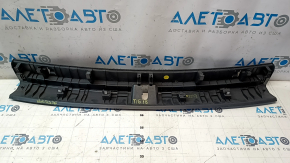 VW Tiguan 18-24 trunk opening trim, black, scratches, broken mount