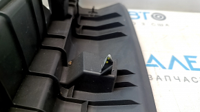 VW Tiguan 18-24 trunk opening trim, black, scratches, broken mount