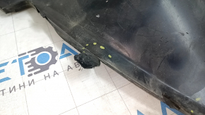 Bare rear bumper, lower part, Jeep Compass 17-22, without parking sensors, structure, scratches, tears, dented, broken mount