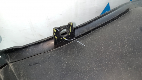 Bare rear bumper, lower part, Jeep Compass 17-22, without parking sensors, structure, scratches, tears, dented, broken mount