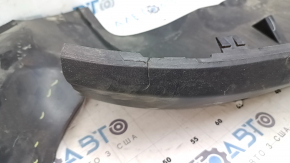 Bare rear bumper, lower part, Jeep Compass 17-22, without parking sensors, structure, scratches, tears, dented, broken mount