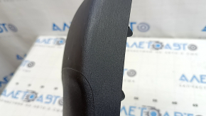 Rear center console trim for Toyota Prius 30 10-15, black, scratches, whitened