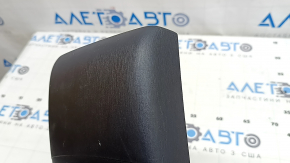 Rear center console trim for Toyota Prius 30 10-15, black, scratches, whitened
