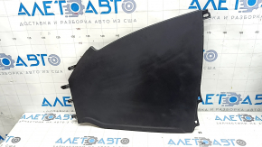 Left side center console trim for Toyota Prius 30 10-15, black, scratches, broken mount
