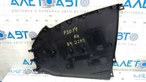 Toyota Prius 30 10-15 black center console trim, scratches, whitened