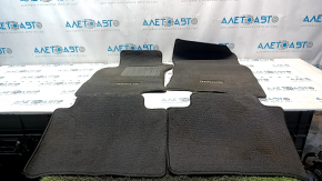 Set of Nissan Rogue 14-20 floor mats, black, dry-cleanable