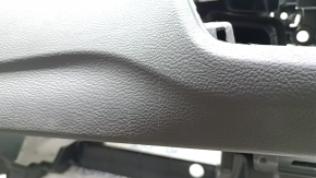 Jeep Compass 17-21 black, scratched dashboard with airbag