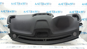 Jeep Compass 17-21 black, scratched dashboard with airbag
