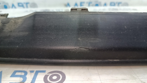 Bare front bumper, lower part, Jeep Compass 17-21, structure, chrome molding, scratches