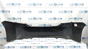 Rear bumper bare Toyota Prius 30 10-15 black, Taiwan, scratches, dents, cracks