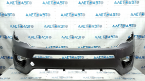 Jeep Compass 17-21 Silver PSC Front Bumper, Bare Upper Part, Non-Factory Holes