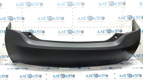 Rear bumper bare Toyota Prius 30 10-15 black, Taiwan, scratches, dents, cracks