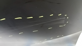 Rear bumper bare Toyota Prius 30 10-15 black, Taiwan, scratches, dents, cracks