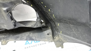 Front bumper bare Toyota Prius 30 13-15 rest, graphite, torn, dented, broken fasteners, fake