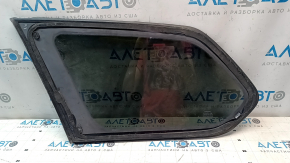 Rear right window glass, blind, Nissan Pathfinder 13-20, scratches on glass, cracks and scratches on molding