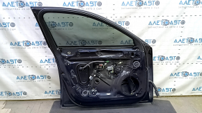 Front left door assembly for Audi A4 B9 17-19 blue LX5R, keyless, dented