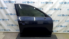Front right door assembly for Audi A4 B9 17-19 blue LX5R, keyless, dented