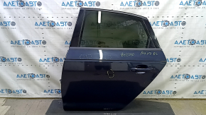 Rear left door assembly for Audi A4 B9 17-19 blue LX5R, keyless, bumper