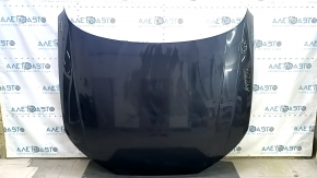 Bare hood of an Audi A4 B9 17-25 steel, blue LX5R, dented