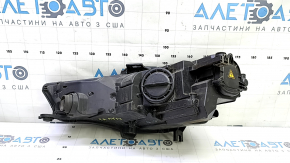 Right front headlight assembly for Audi A4 B9 17-19 xenon + LED, sand