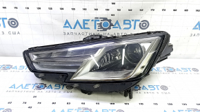 Left front headlight assembly for Audi A4 B9 17-19 xenon + LED, sand