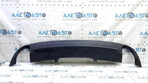 Rear bumper lip without molding for Audi A4 B9 17-17 with 2 pipes, texture, scratches