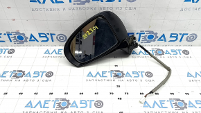 Left side mirror assembly for Toyota Prius 30 10-15, 5 pins, graphite, peeling coating