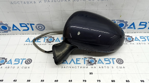 Left side mirror assembly for Toyota Prius 30 10-15, 5 pins, graphite, peeling coating