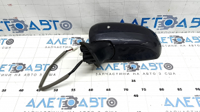 Left side mirror assembly for Toyota Prius 30 10-15, 5 pins, graphite, peeling coating