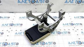 Audi A4 B9 17-19 center console armrest, beige leather, with bracket