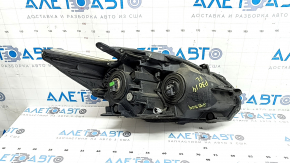 Left front headlight for Toyota Prius 30 13-15, bare, restyling, halogen, polishable