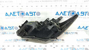 Toyota Prius 30 13-15 right front headlight, bare, restyling, halogen, polishable