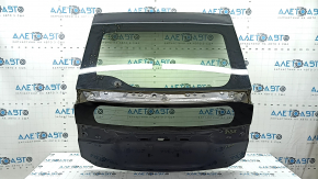 Naked trunk door with glass for Toyota Prius 30 12-15 graphite 8V1, with two glasses, scratches on the glass