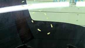 Naked trunk door with glass for Toyota Prius 30 12-15 graphite 8V1, with two glasses, scratches on the glass
