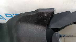 Lower right rear pillar trim for Toyota Venza 21-24, black, scratches, broken fasteners