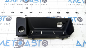 Audi A4 B9 17-19 front center console trim, black, for cigarette lighter