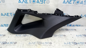 Left rear pillar trim for Toyota Venza 21-24, black, scratches