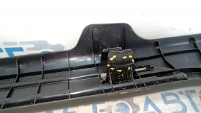 Front right door sill trim for Toyota Venza 21-24, black, chrome insert, scratches, whitened plastic, dry cleanable