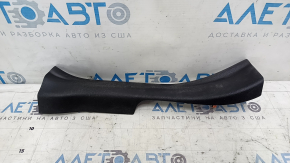Rear right door sill trim for Toyota Venza 21-24, black, scratches, whitened plastic
