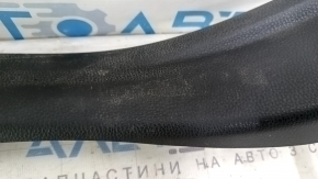 Rear right door sill trim for Toyota Venza 21-24, black, scratches, whitened plastic